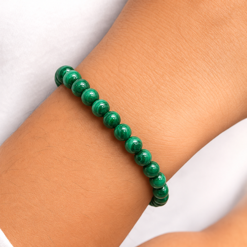 Braccialetto in Pietre di Malachite