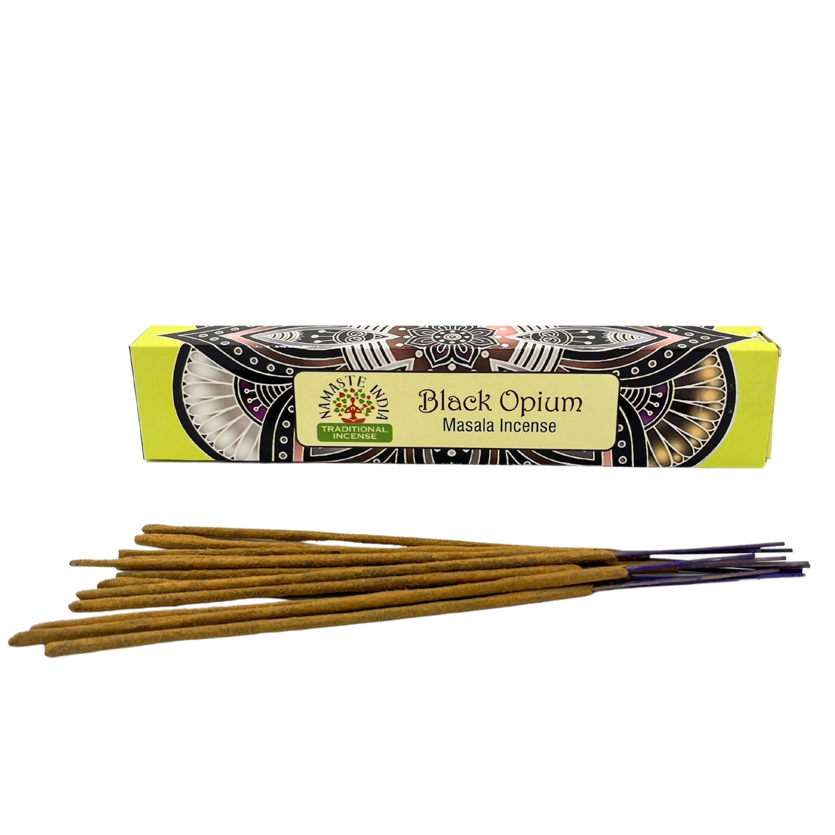 Namaste Mandala Masala Incense -  Opium Nero