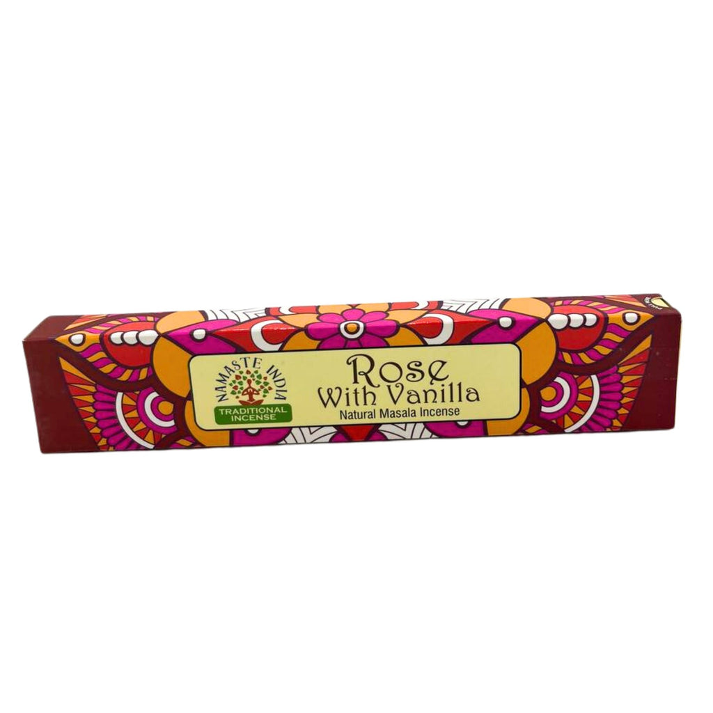 Namaste Mandala Masala Incense - Rosa e Vaniglia