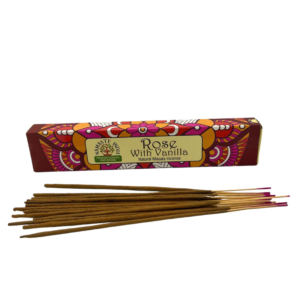 Namaste Mandala Masala Incense - Rosa e Vaniglia