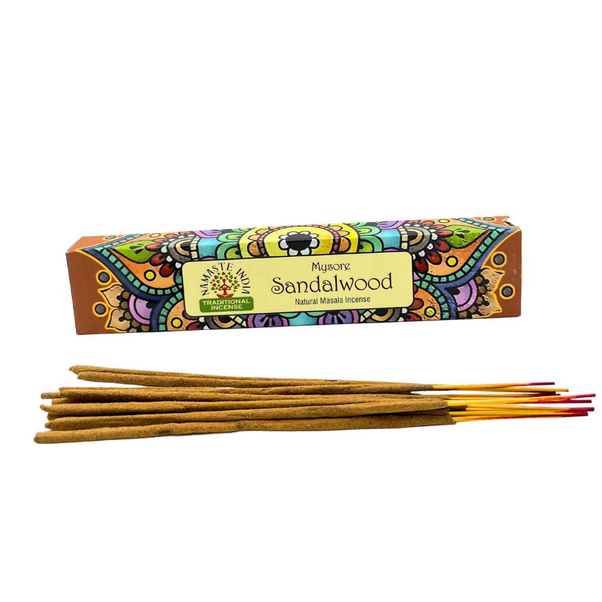 Namaste Mandala Masala Incense - Sandalo