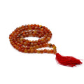 Mala di 108 perle - Corniola