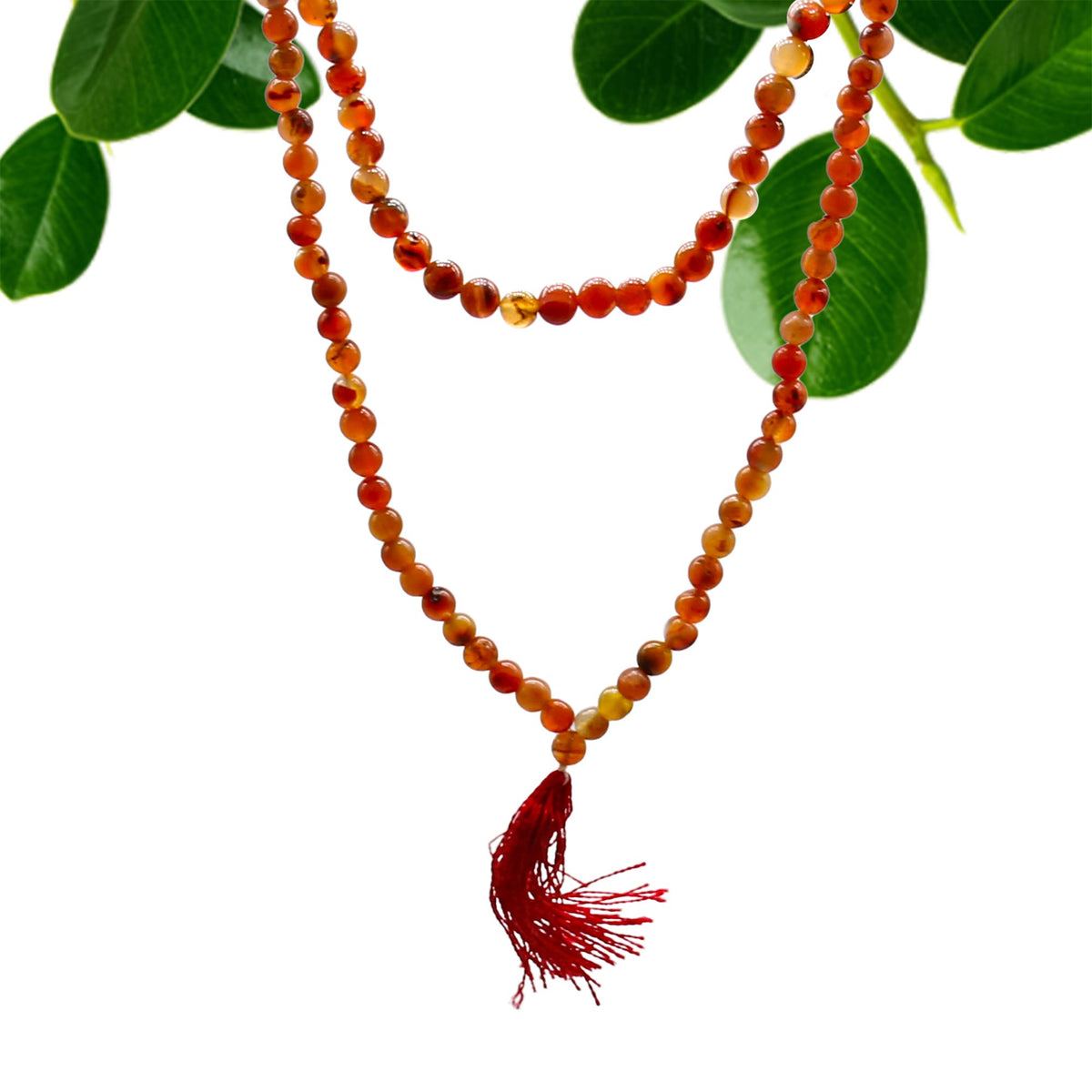 Mala di 108 perle - Corniola