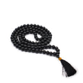Mala a 108 perle - Agata nera