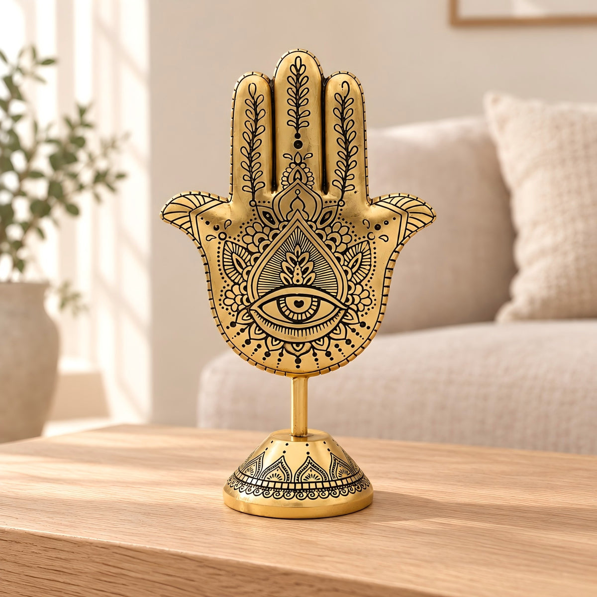 Decorazione Mano di Fatima su base